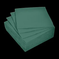Ygo Serviet S/40 ELMIA Donkergroen| Tafellinnen & -Textiel