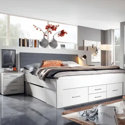 Ygo SET: Bed ILONA 160x200 + Hoofdbord ILONA| Slaapkamers