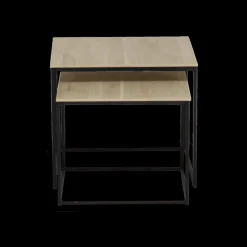 Ygo Set van 2 bijzettafels MIC Fresh Oak| Salontafels & Bijzettafels