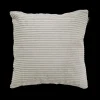 Ygo Sierkussen MILLY Ribfluweel Lichtgrijs| Sierkussens & Plaids
