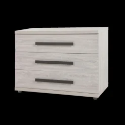 Ygo Slaapkamer IMPERIUM: Kleerkast 250cm + Bed 180x200 + Commode + 2x Nachttafels| Slaapkamers