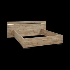 Ygo Slaapkamer LAFON: Kleerkast 245cm + Bed 160x200 + Commode + 2x Nachttafels| Slaapkamers
