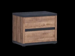 Ygo Slaapkamer PIPPA: Kleerkast 220cm + Bed 140x200 + 2x Nachttafel B58| Slaapkamers