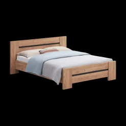 Ygo Slaapkamer ZELDA: Kleerkast 240cm + Bed 180x200 + Commode + 2x Nachttafel B58| Slaapkamers