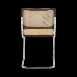 Ygo Sledestoel GUSTAV Beech Wood Canaletto / Chrome frame| Stoelen