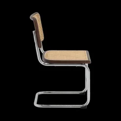 Ygo Sledestoel GUSTAV Beech Wood Canaletto / Chrome frame| Stoelen