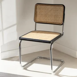 Ygo Sledestoel GUSTAV Beech Wood Black| Stoelen