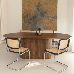 Ygo Sledestoel GUSTAV Beech Wood Black| Stoelen