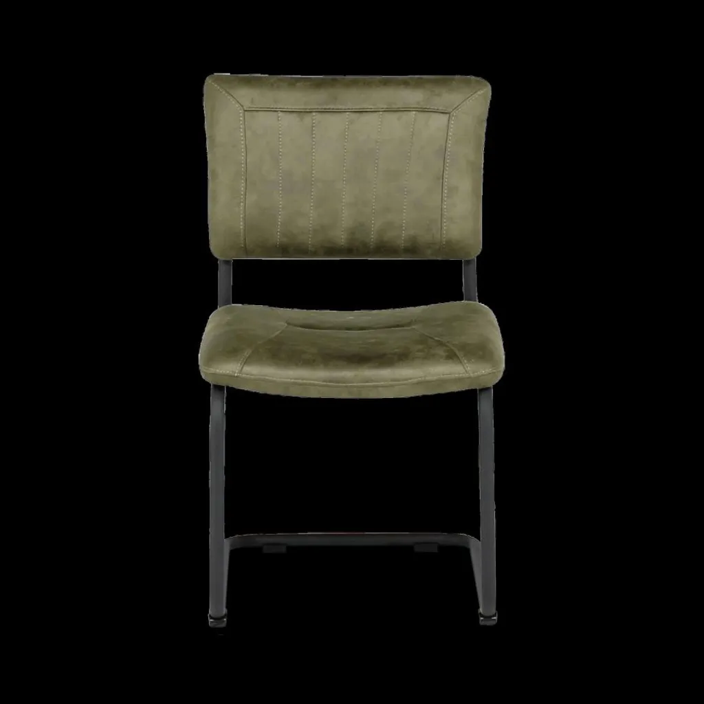 Ygo Sledestoel JAXSON Softyl Olive| Stoelen