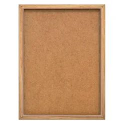 Ygo Slim Frame Wood Earth Flowers| Wanddecoratie