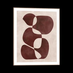 Ygo Slim Frame Wood Imagination Earth| Wanddecoratie