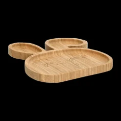 Ygo Snackbord BUNNY Konijn Bamboe| Servies