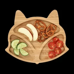 Ygo Snackbord FOX Vos Bamboe| Servies
