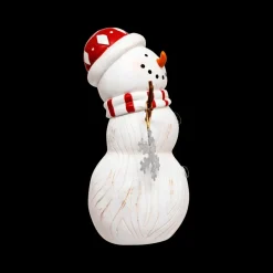 Ygo Sneeuwman BIXBY Poly Wit/Rood| Kerst