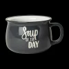 Ygo Soepkom SOUP OF THE DAY 500ml Grijs| Servies