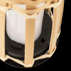 Ygo Solar Tuinfakkel BALIZA Bamboe Naturel| Lichtboxen & Lichtslingers
