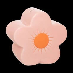 Ygo Spaarpot AMELI Bloem Roze| Decoratieve Accessoires|Woondecoratie