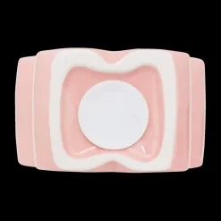 Ygo Spaarpot AMELI Bloem Roze| Decoratieve Accessoires|Woondecoratie