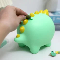 Ygo Spaarpot HELLO DINO Groen| Decoratieve Accessoires|Woondecoratie