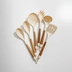 Ygo Spatel DOROTA Beige/Hout| Kookaccessoires|Bakaccessoires