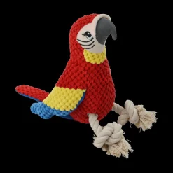 Ygo Speeltje PELUCHE Papegaai Rood| Huisdierspeelgoed