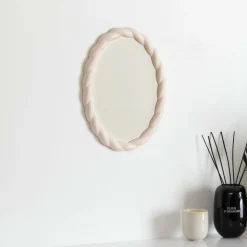 Ygo Spiegel ABBE Ovaal Beige| Spiegels|Spiegels