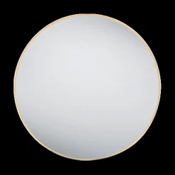 Ygo Spiegel BRITS Rond Ø80 Metaal Goud| Spiegels|Spiegels