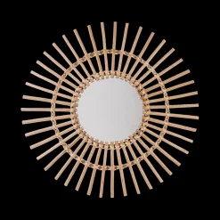 Ygo Spiegel SUN Rotan Ø58 cm| Spiegels|Spiegels