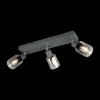 Ygo Spot CADIZ 3Del. Met./Glas Antraciet| Wandlampen