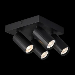 Ygo Spot ORYX 4Del. Zwart| Spots
