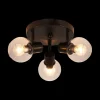 Ygo Spot OSIRA 3Del. Zwart/Glas Helder| Spots
