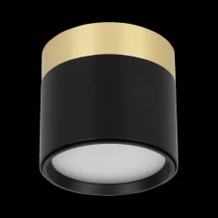 Ygo Spot RAKU Ø7.5 Zwart/Goud| Spots