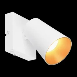 Ygo Spot SHARP 1Del. Met. Wit/Goud| Spots
