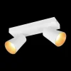 Ygo Spot SHARP 2Del. Met. Wit/Goud| Spots