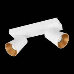 Ygo Spot SHARP 2Del. Met. Wit/Goud| Spots