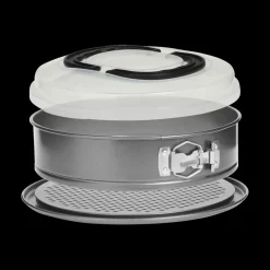 Ygo Springvorm BAKERY M/Deksel Met. 26 cm| Bakaccessoires