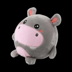 Ygo Squichy Kussen HIPPO Grijs/Roze| Slaapkamer|Accessoires