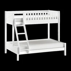 Ygo Stapelbed CHARLOTTE Wit 140x200/90x200| Slaapkamer|Bedden