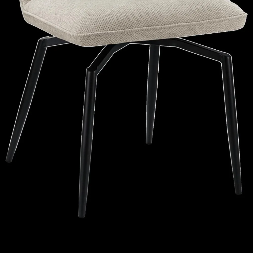 Ygo Stoel ANETA Draaibaar Ecru| Stoelen