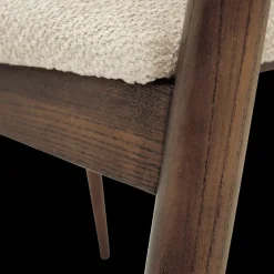 Ygo Stoel ANTOINE Ash Wood Walnut| Stoelen
