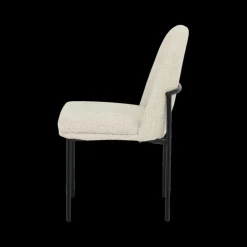 Ygo Stoel CAMILLA Bouclé Beige| Stoelen