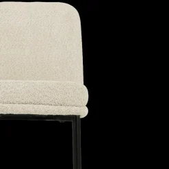 Ygo Stoel CAMILLA Bouclé Beige| Stoelen