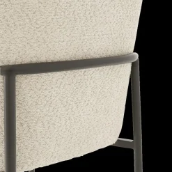 Ygo Stoel CAMILLA Bouclé Beige| Stoelen