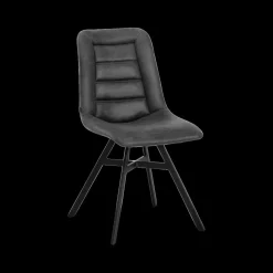 Ygo Stoel CLAUDIA Chicago Antraciet| Stoelen