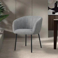Ygo Stoel DIEDE Lichtgrijs| Stoelen