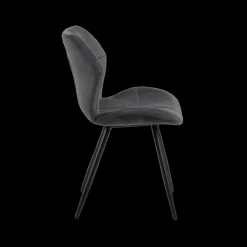 Ygo Stoel DITTE Holly Anthracite 28| Stoelen