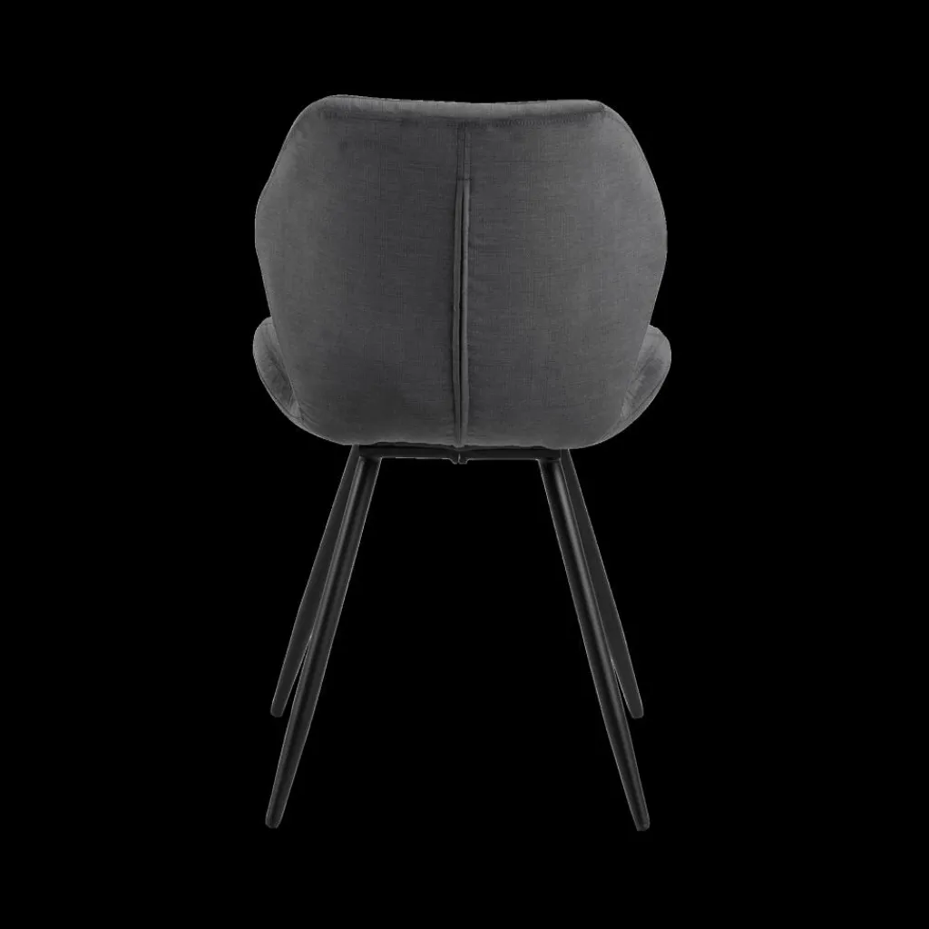 Ygo Stoel DITTE Holly Anthracite 28| Stoelen