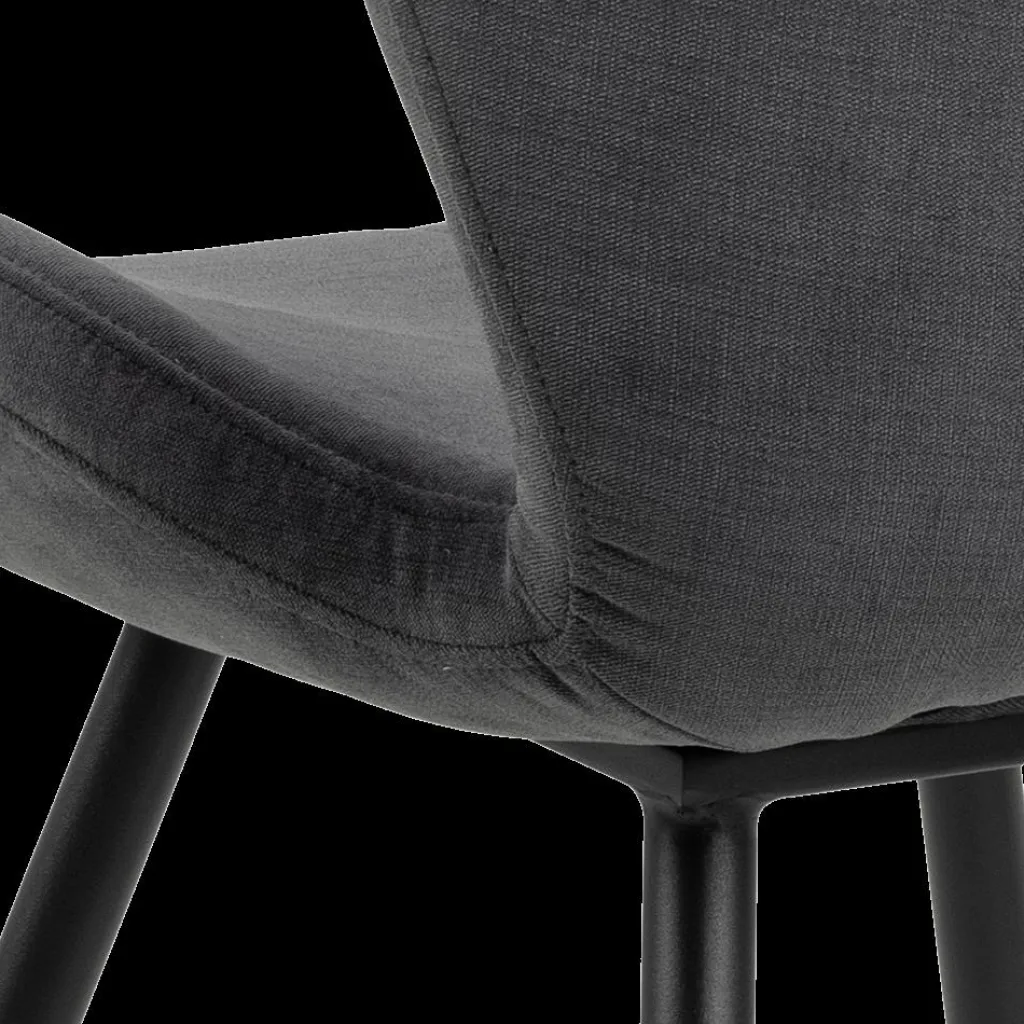Ygo Stoel DITTE Holly Anthracite 28| Stoelen