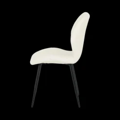 Ygo Stoel DITTO Bouclé Cream| Stoelen