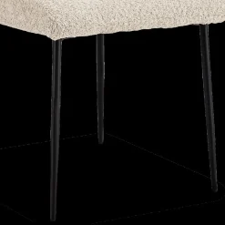 Ygo Stoel DORIEN Bouclé Beige| Stoelen